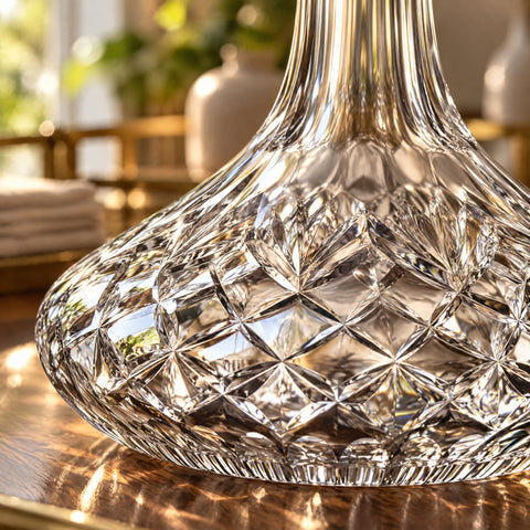 Détail de la matière : Carafe à Décanter Cristal de Paris La Duchesse