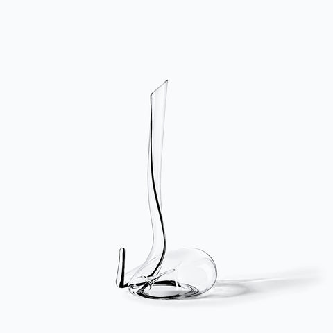 Carafe à Décanter Design Stellato, avec son ombre portée, sur fond blanc