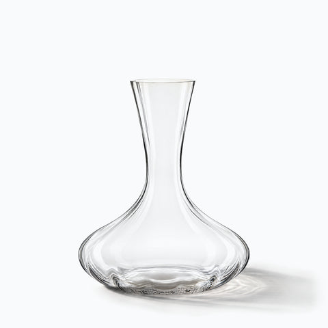Carafe à Décanter Verre Vinéclat, avec son ombre portée, sur fond blanc