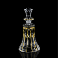 Carafe à Liqueur Verre Dorée 