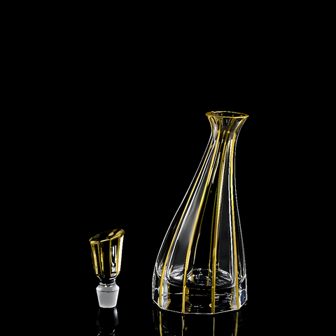 Carafe à vin Ancienne Ciselée avec Dorure