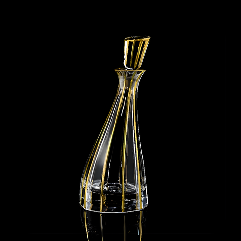 Carafe à vin Ancienne Ciselée avec Dorure