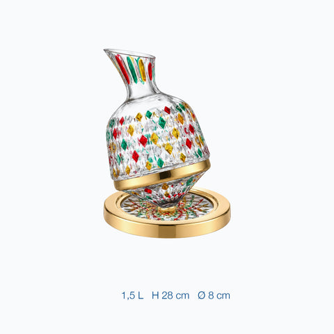 Dimensions : Carafe à Vin Colorée Chroma