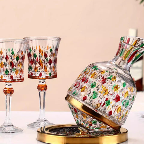 Carafe à Vin Colorée