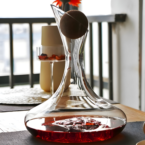 Carafe à vin - Unique - Verre borosilicaté - 550ml - Design Carafe à vin - Unique - Verre borosilicaté - 550ml - Design