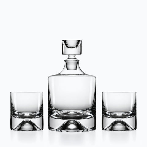 Carafe à Whisky Bulle Hublot, sur fond blanc
