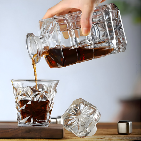 Carafe à Whisky Rectangulaire