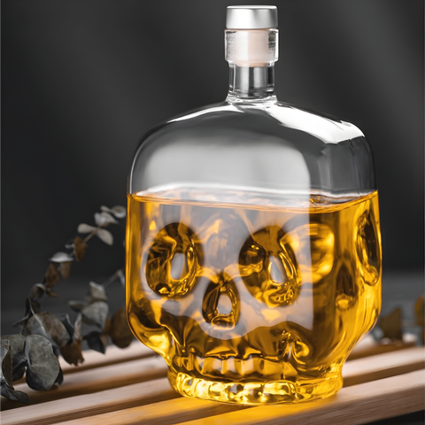 Carafe à Whisky Tête de Mort
