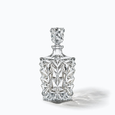 Carafe à Spiritueux Inlandsis, avec son ombre portée, sur fond blanc