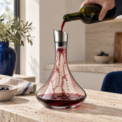 Carafe Clairon, en service