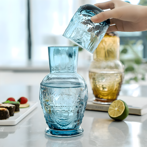 Carafe Bleue Ancienne