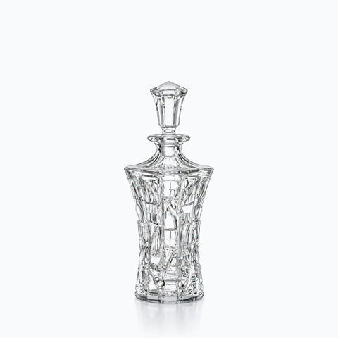 Carafe Cristal Rhum Flibuste, sur fond blanc