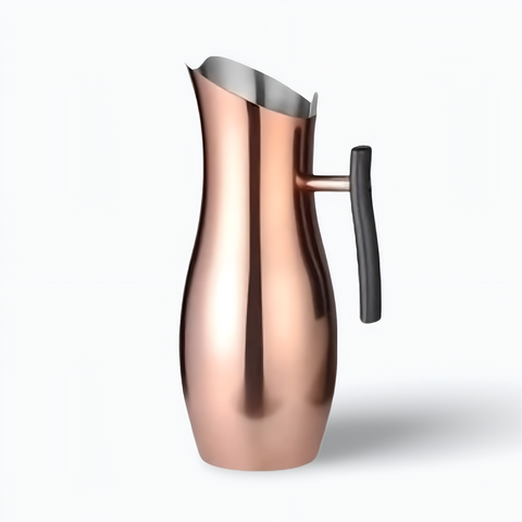 Carafe D'eau Aluminium Design Or rose