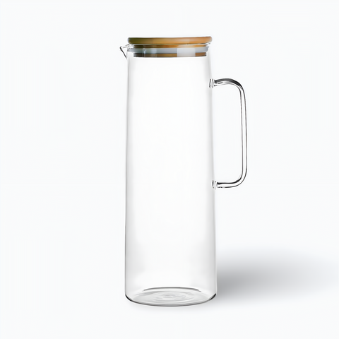 Carafe d'eau en Verre avec Couvercle