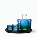 Carafe d'eau | Verre Bleu