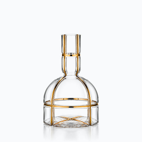Carafe à Décanter Or Bourdon, sur fond blanc