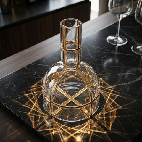 Carafe Décanter Or