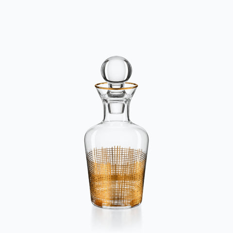 Carafe Décor Or, sur fond blanc