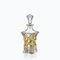 Carafe Dorée Bosselée Lustra, sur fond blanc