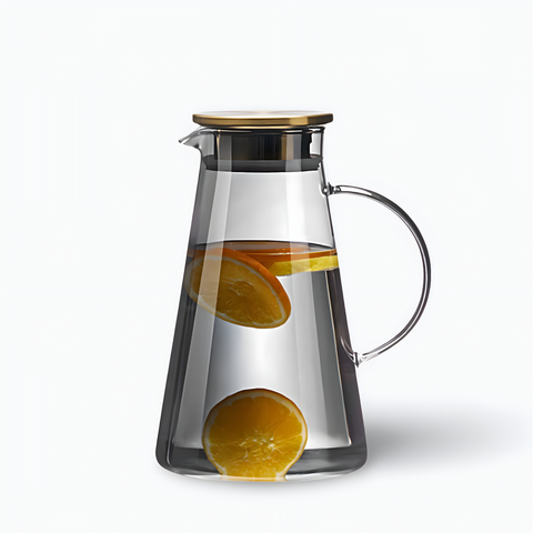 Carafe en Verre avec Couvercle
