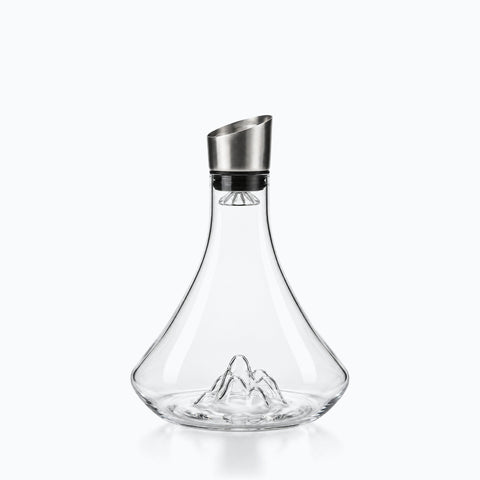 Carafe Vin Montagne Everest, sur fond blanc
