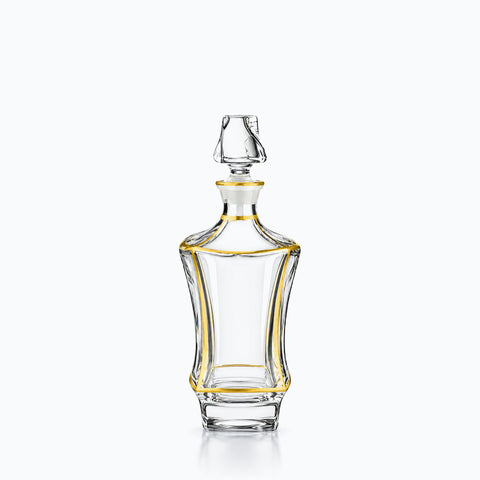 Carafe Or Flambeau, sur fond blanc