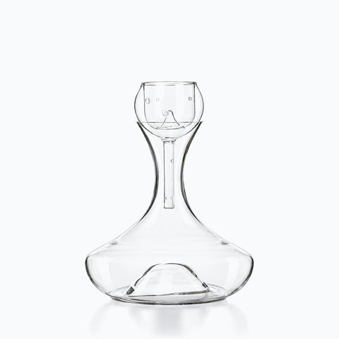 Carafe Aération Scherzo, sur fond blanc