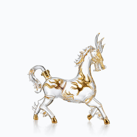 Carafe Tête de Cheval Longma, sur fond blanc