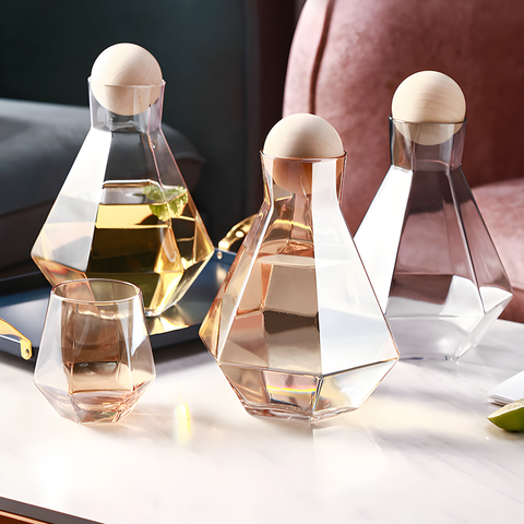 Carafe Verre - Bouchon bois