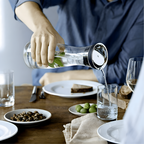 Carafe Verre Bouchon Plastique 