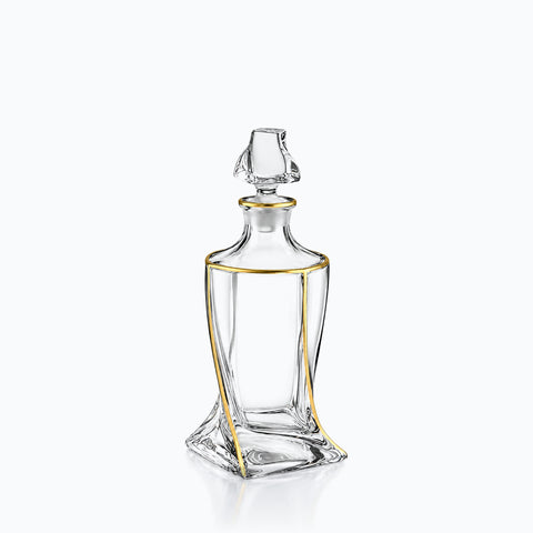 Carafe Whisky Anglaise Windsor, sur fond blanc