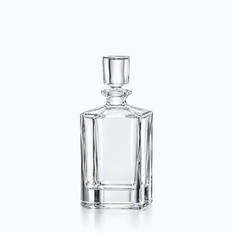 Carafe à Whisky Cristal Calcite, sur fond blanc