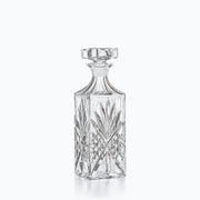 Carafe à Whisky Cristal Gravée Velaro, sur fond blanc