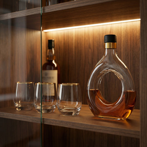 Carafe Whisky Ronde | Design Sculptural - Verasco
