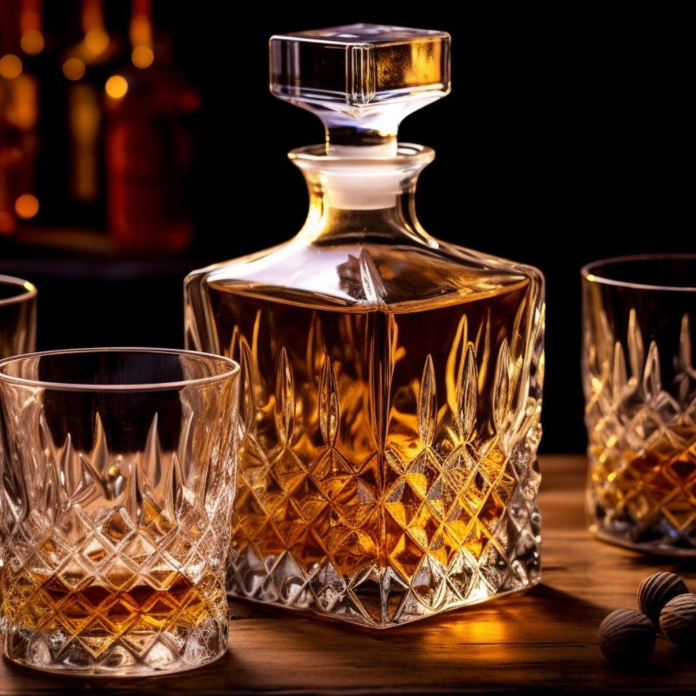 AIGAT Carafe à décanter personnalisée pour homme 50e AIGAT Carafe à décanter personnalisée pour homme 50e