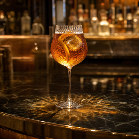 Verre à Cocktail dans un bar 