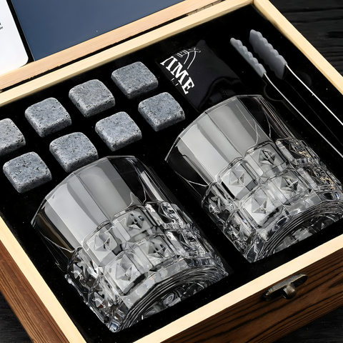 Coffret de Verre à Whisky