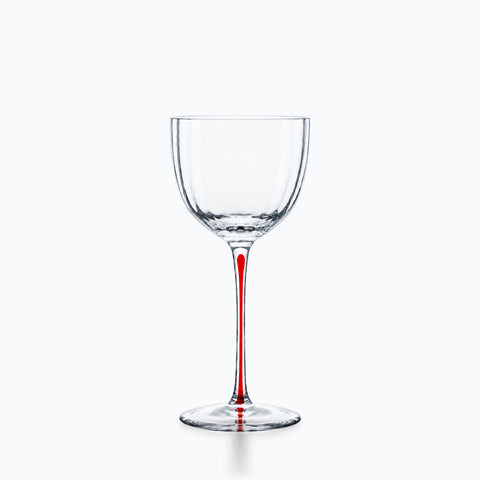 Coupe à Cocktail Tige Colorée Lampion rouge