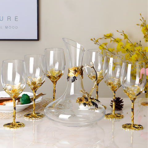 Époque - Carafe Style Renaissance Set 6 verres