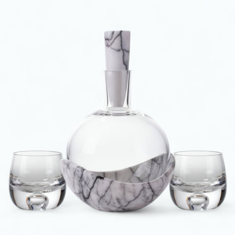 Galet - Carafe Marbré Brute