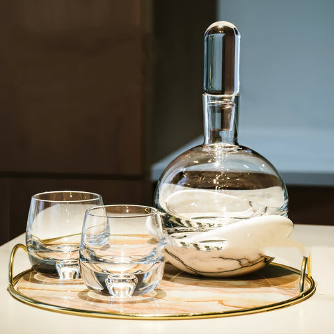 Galet - Carafe Marbré
