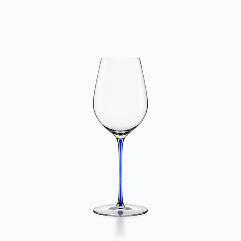Grand Verre à Vin Rouge Vocalise bleu