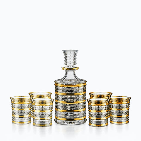 Kit Service Whisky Gatsby, sur fond blanc