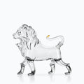 Carafe Lion Savane, sur fond blanc