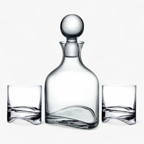 Ondine - Carafe de Designer Carafe + 2 verres