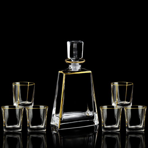 Orizon - Service à Whisky Géométrique