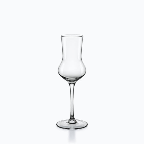 Petit Verre à Champagne, sur fond blanc