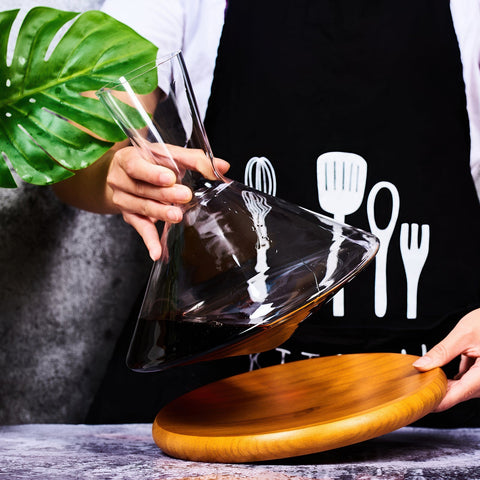 Quintessence - Carafe Design à Décanter avec Socle