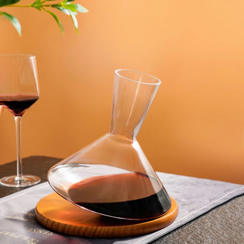 Quintessence - Carafe Design à Décanter avec Socle