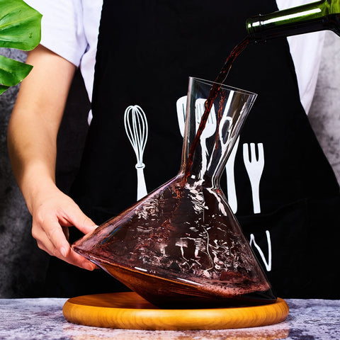 Quintessence - Carafe Design à Décanter avec Socle